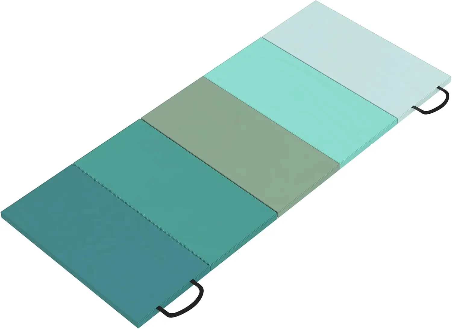 SPORTNOW 6FT Foldable Gymnastics Mat, 3.2 cm Thick Crash Mat