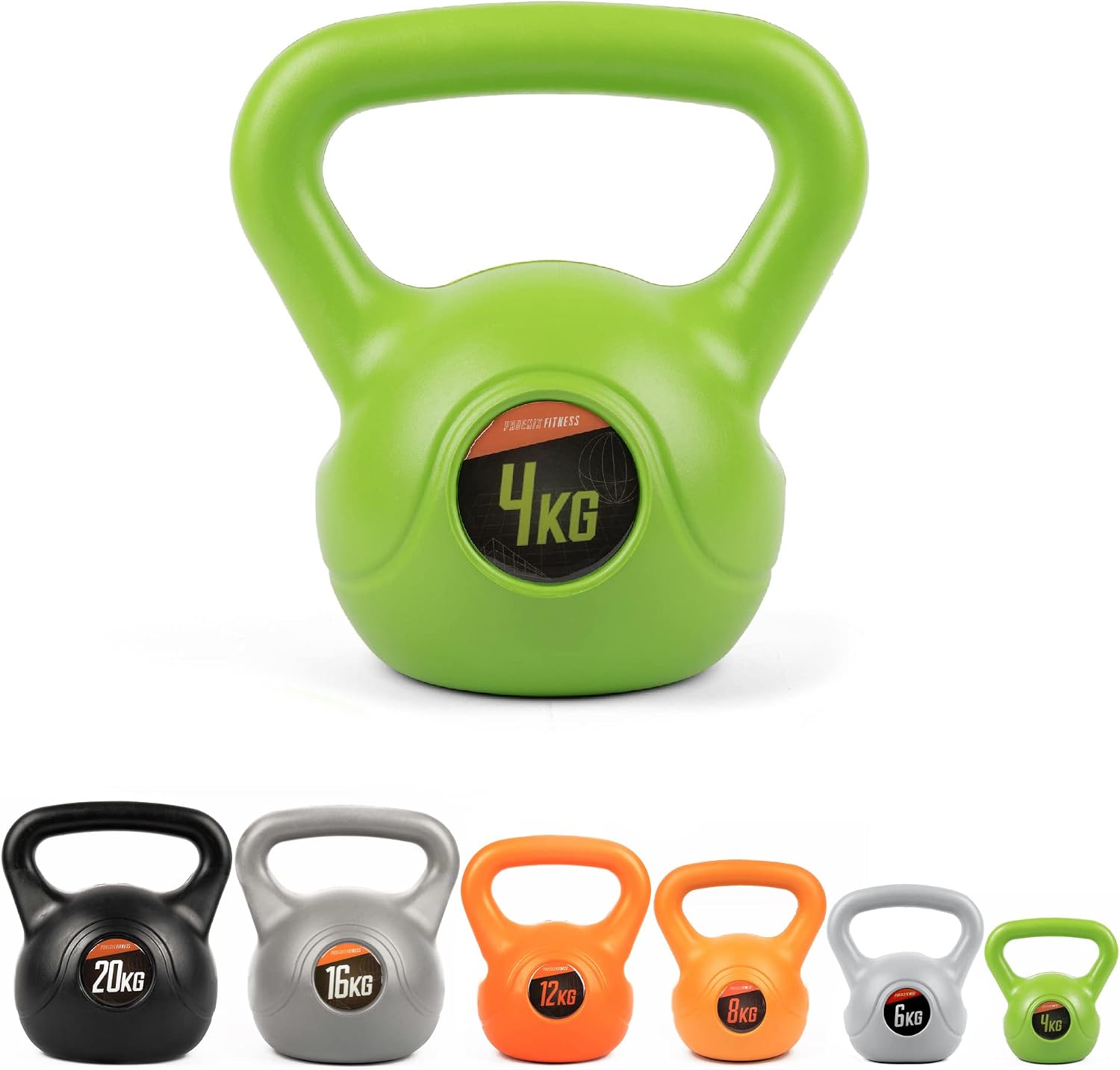 Phoenix Fitness Vinyl Kettlebell Weight