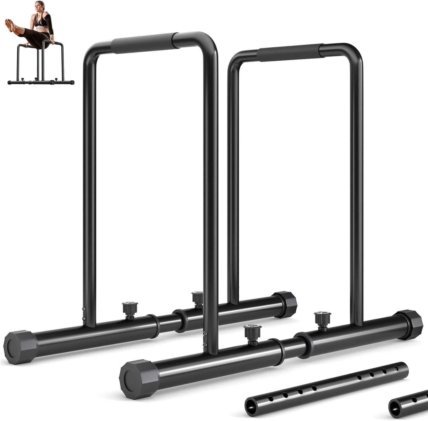 YOLEO Adjustable Dip Bars