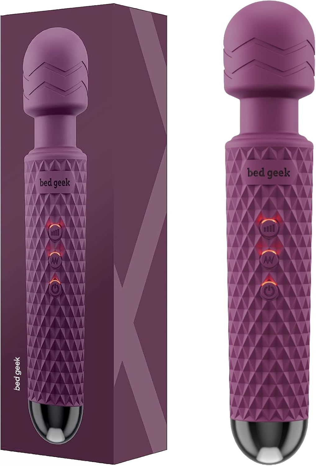 bed geek Handheld Wireless Personal Wand Massager