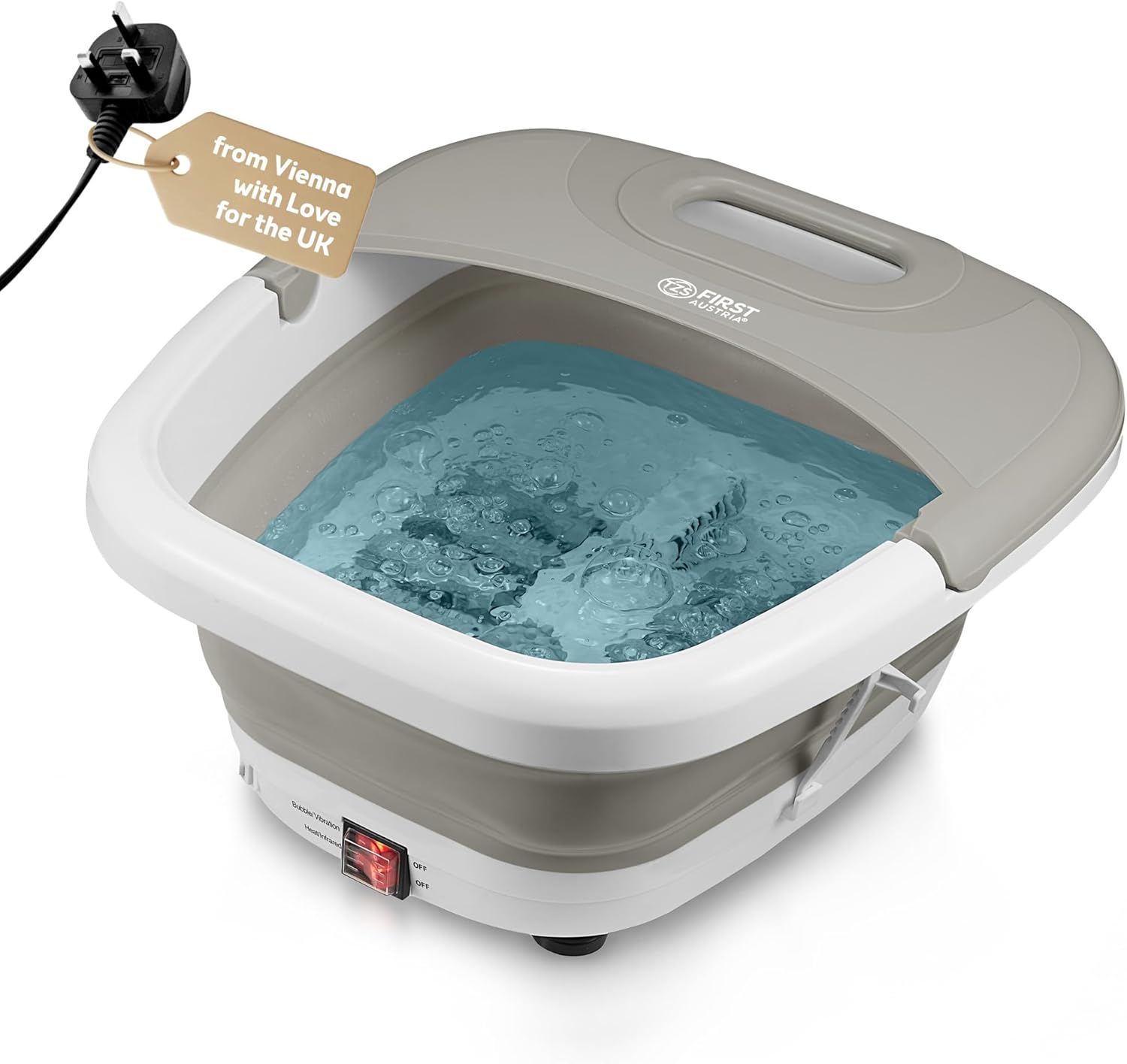 TZS First Austria - Foldable Foot spa Foot Massager