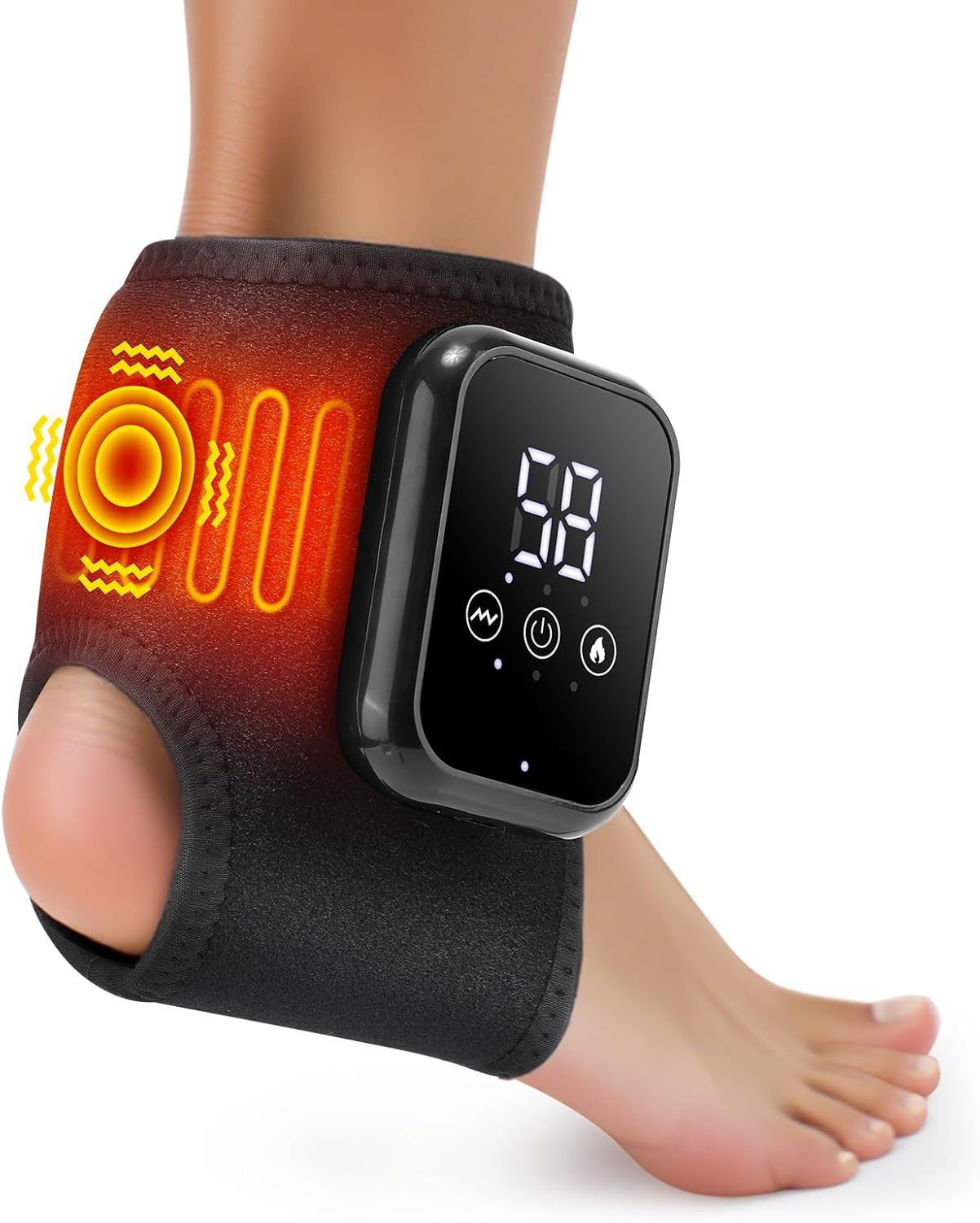 Foot Massager - 3-in-1 Heat-Foot Massagers