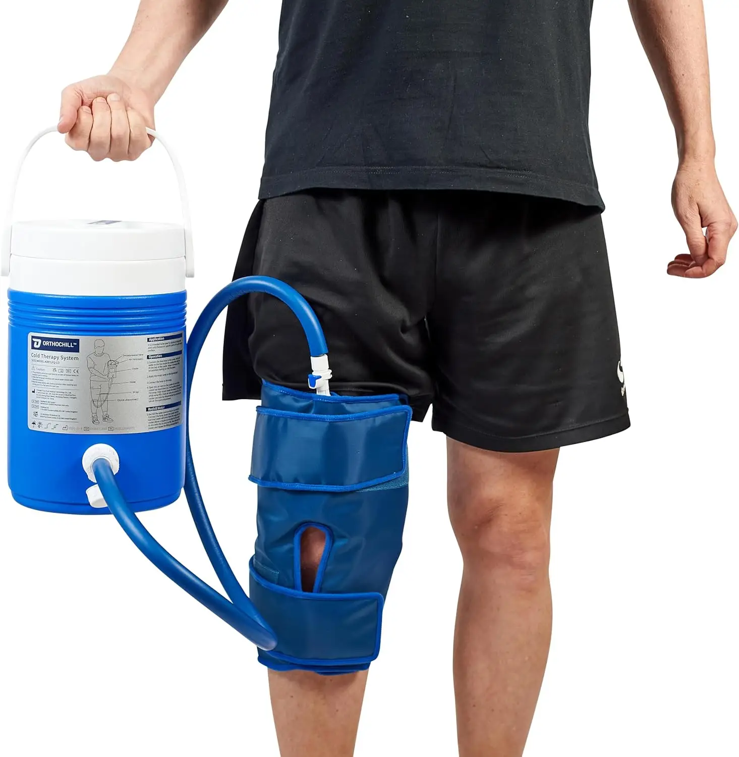 Cold Therapy System Kit with Cold Compression Sleeve