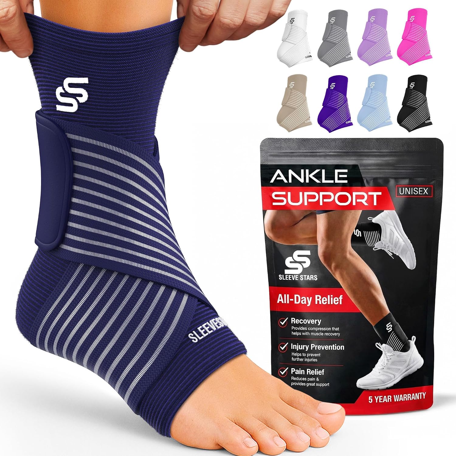 Sleeve Stars Ankle Brace