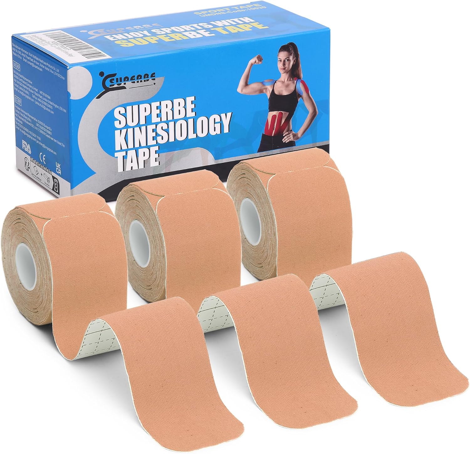 UPERBE Pre cut Kinesiology Tapes
