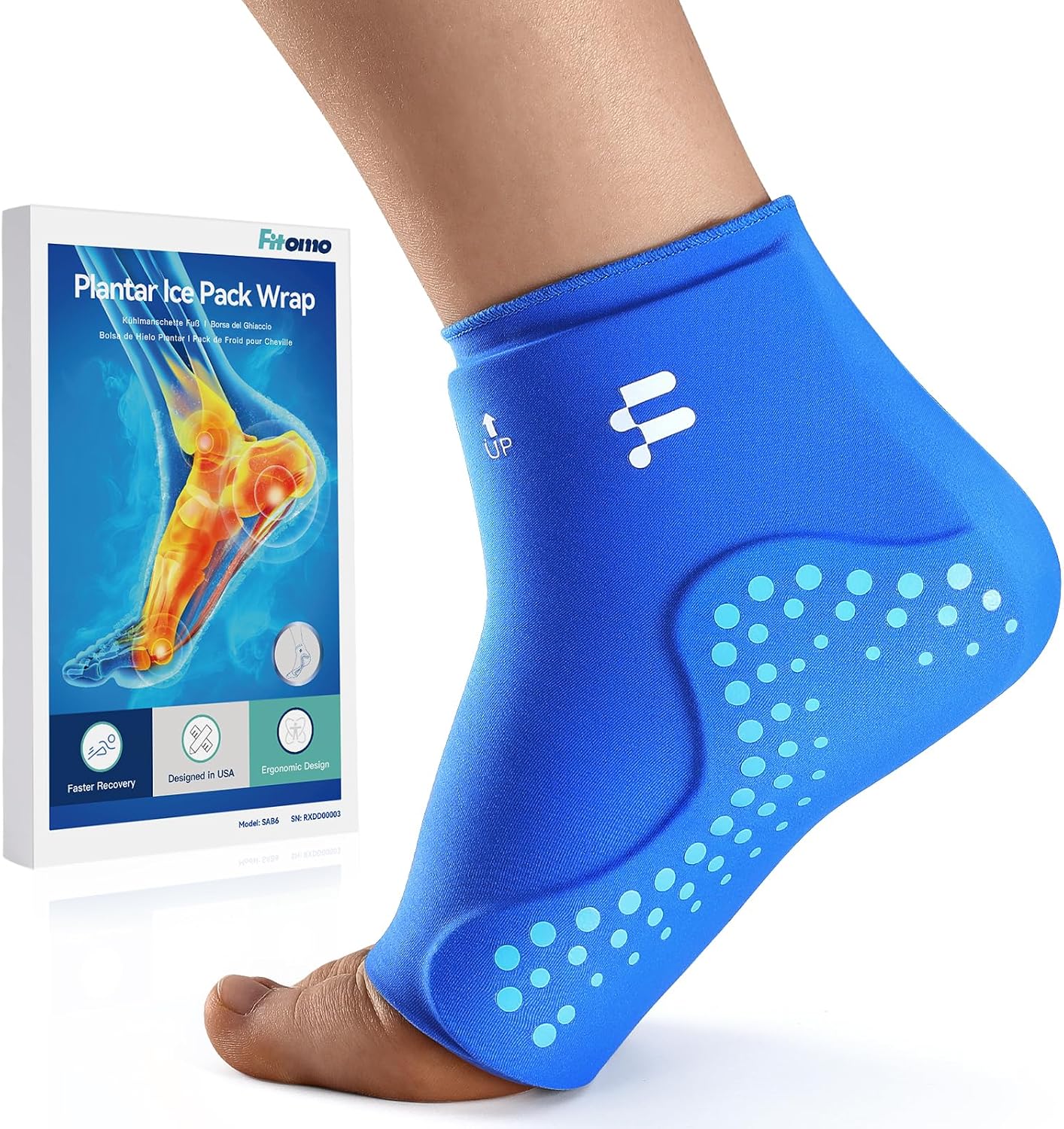 Fitomo Ankle Ice Pack Wrap