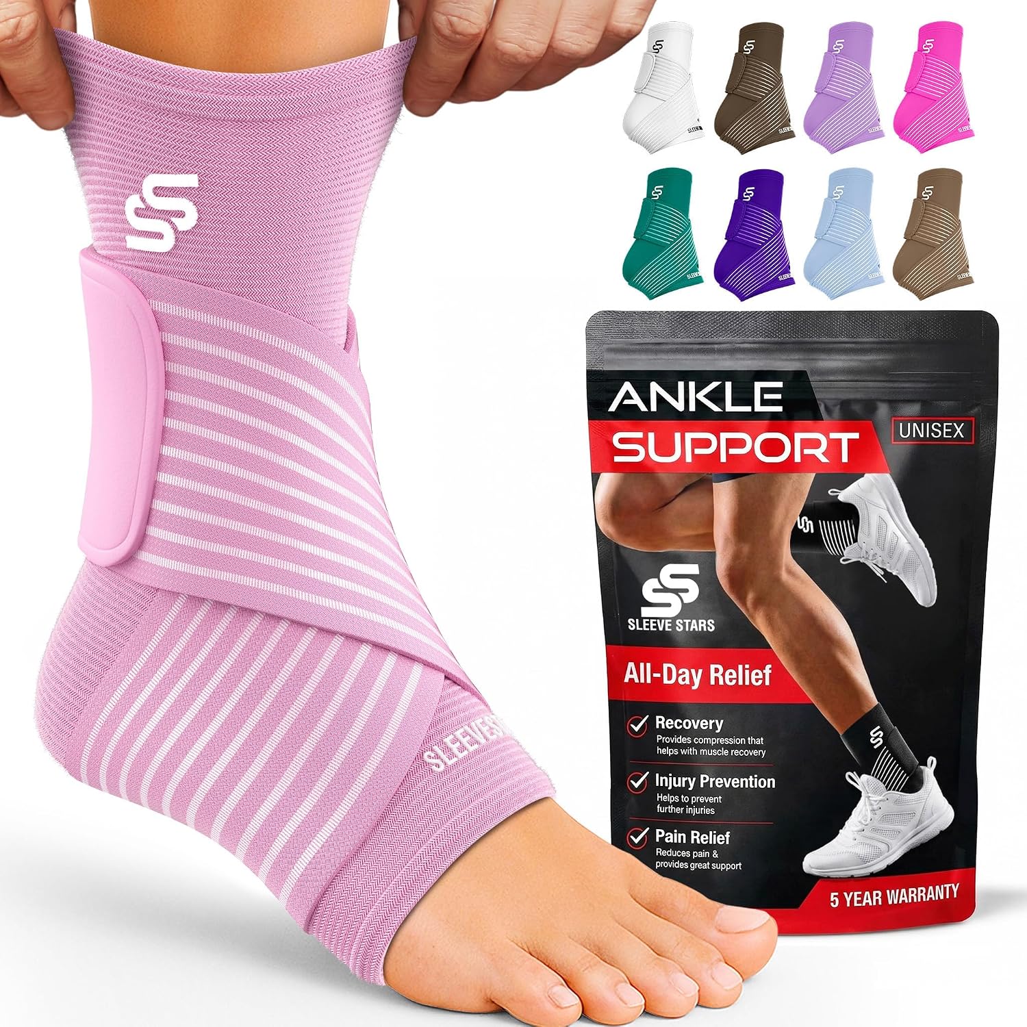 Sleeve Stars Ankle Brace