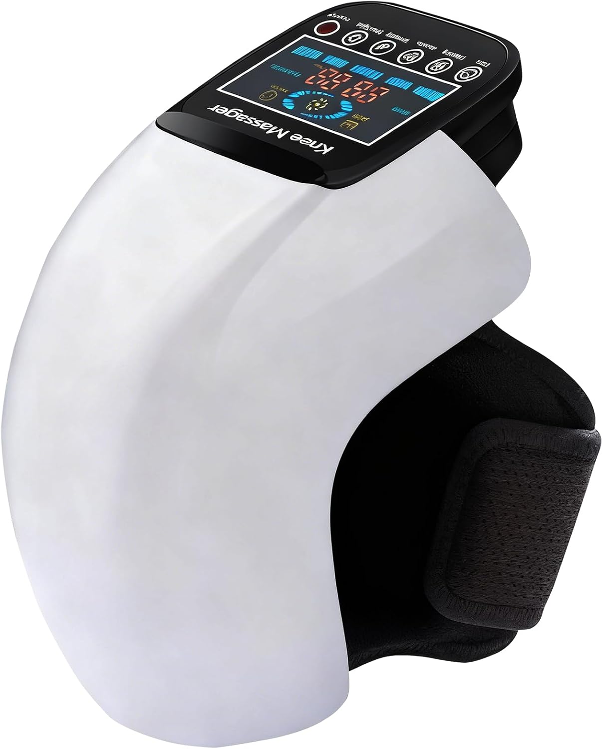 Knee Massager, Knee Heat Pads, Cordless Air Compression Massager
