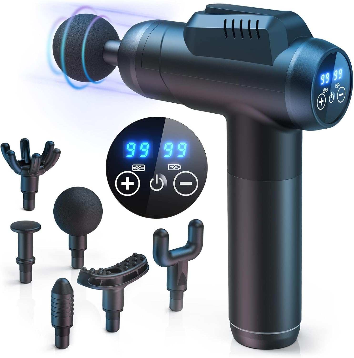 Massage Gun Deep Tissue, Professional Handheld Muscle Percussion Massager