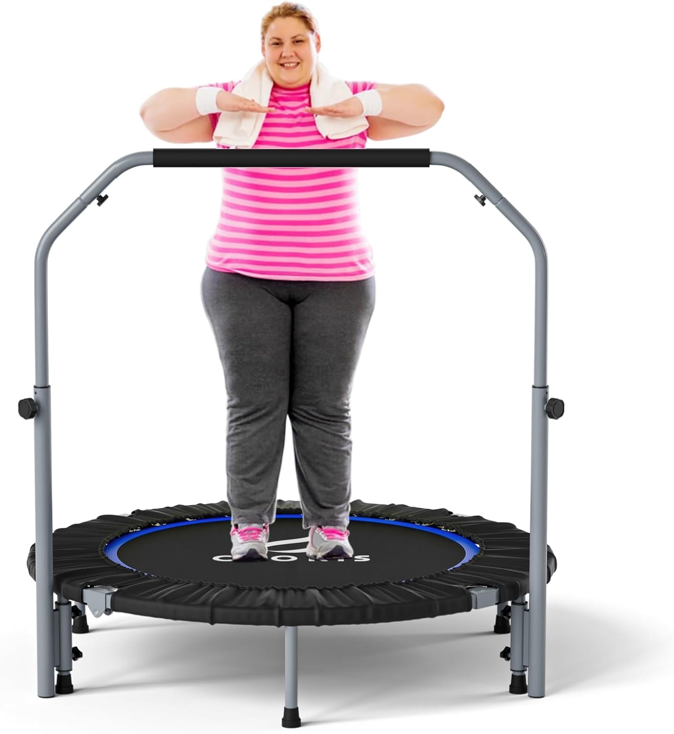 CLORIS 40''/48'' Foldable Fitness Trampoline