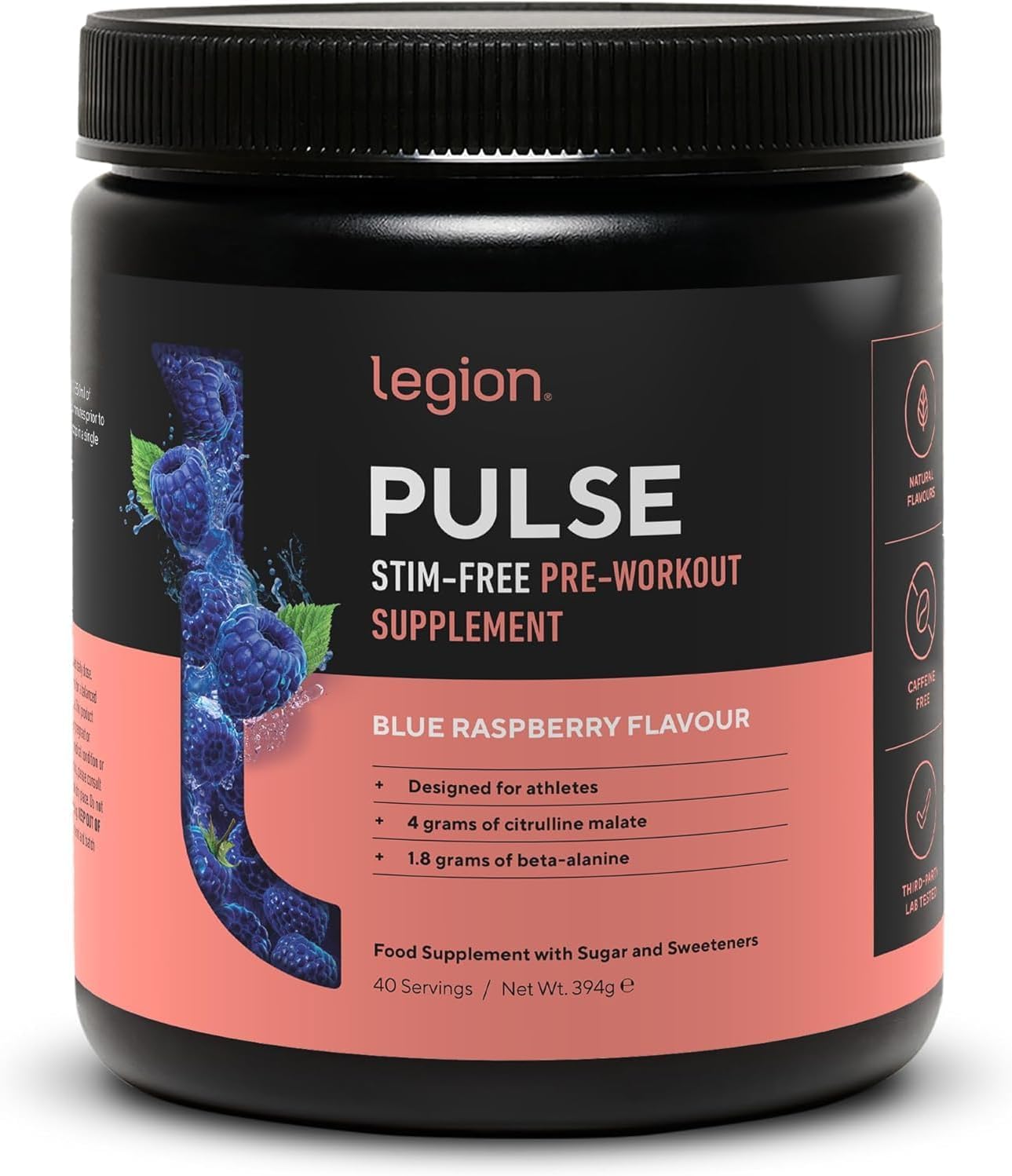 Legion Pulse Pre Workout Supplement