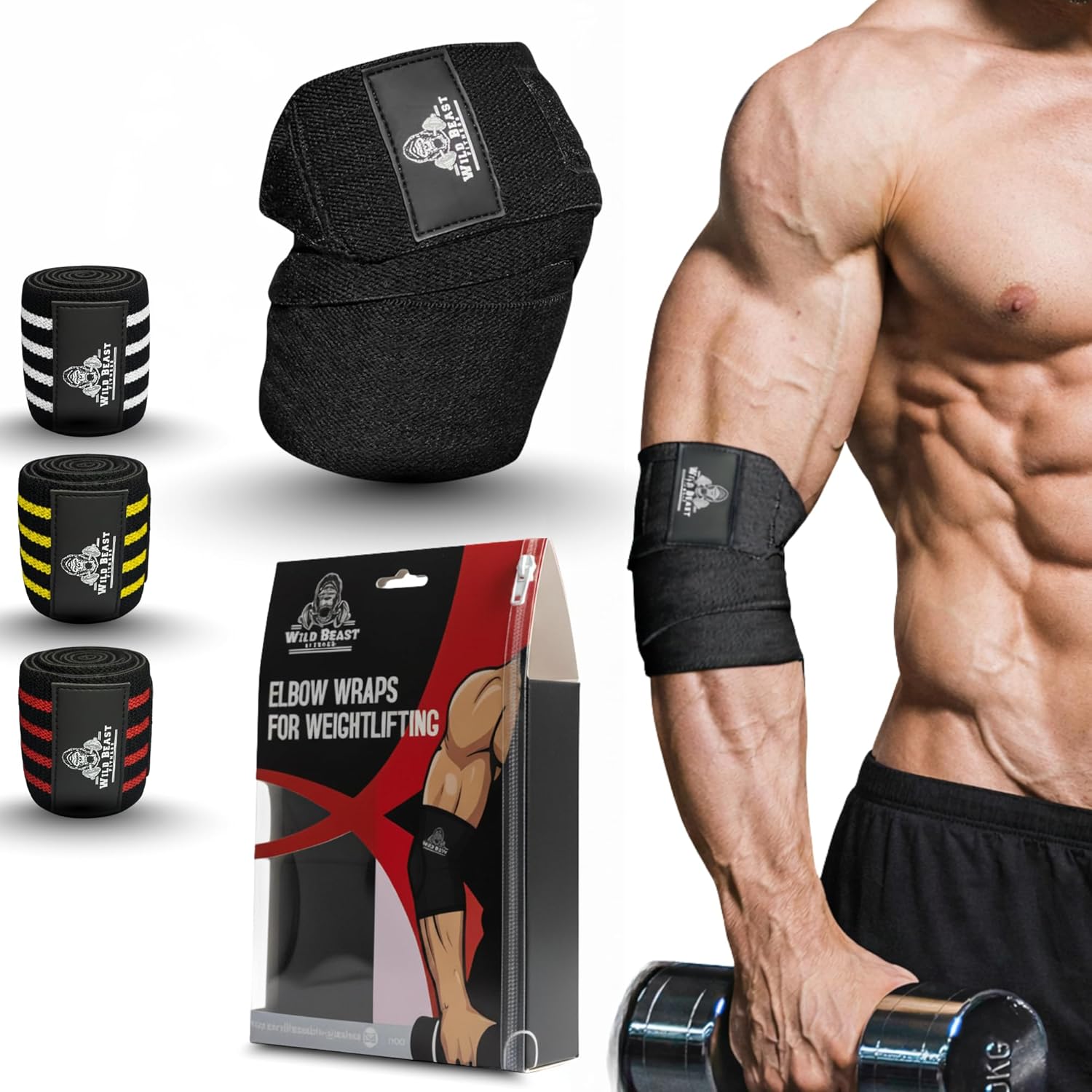 SHAGGA 3 Pack Gym Shorts Men