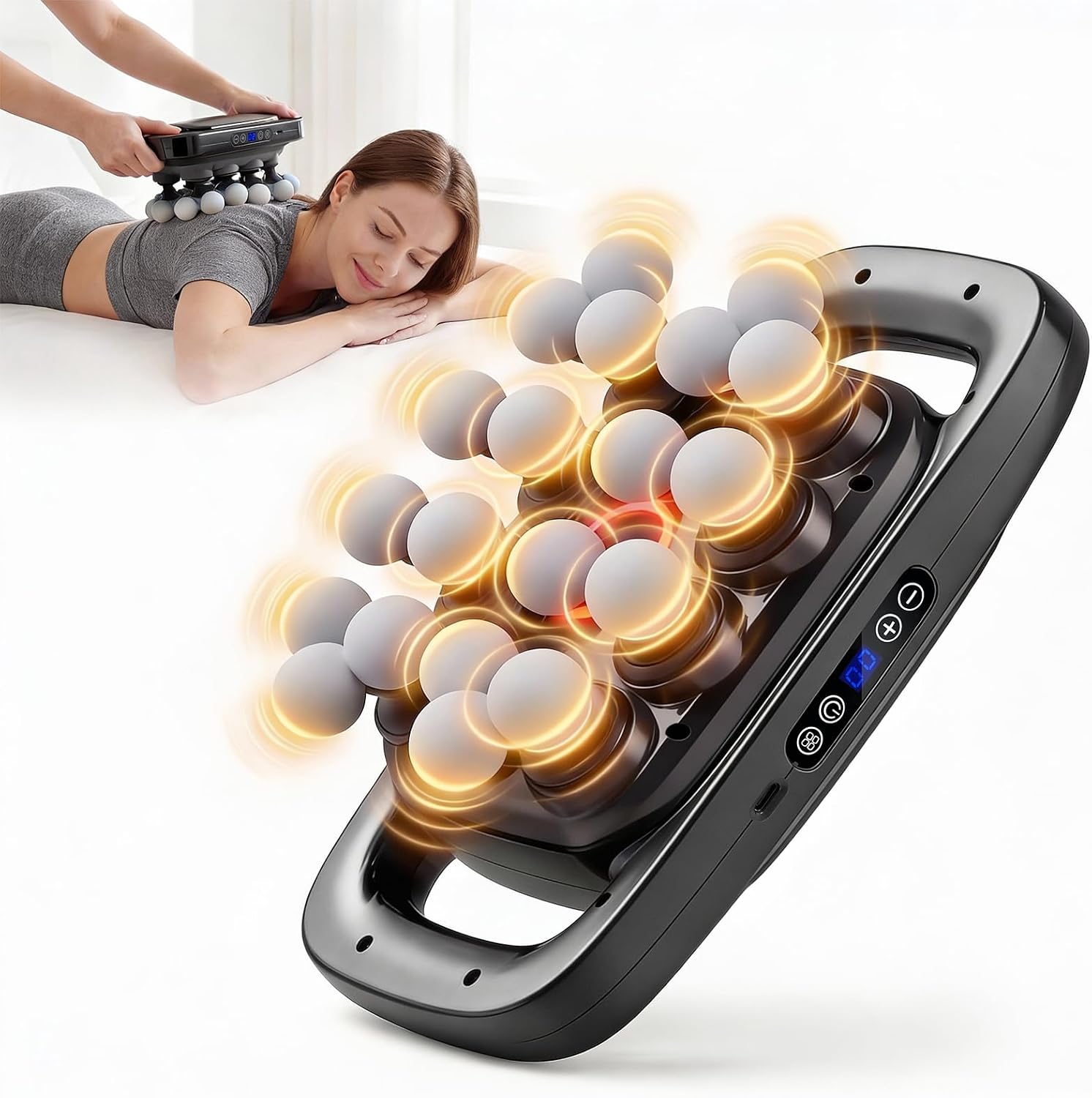 LIONVISON 20 Heads Massage Gun