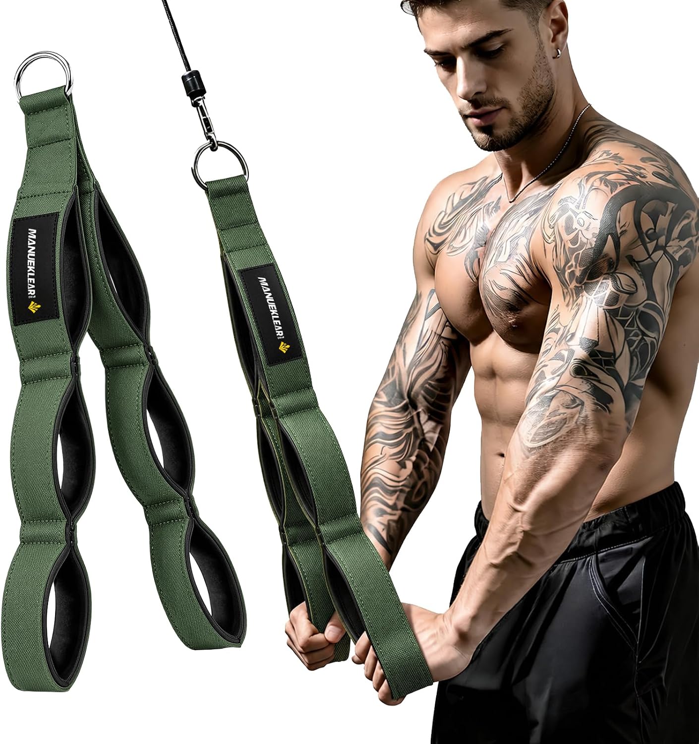 Comfy Triceps Rope Gym Cable Attachments Anti-Slip Triceps Strap