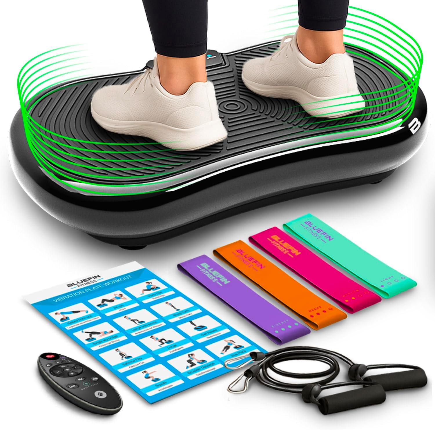 Bluefin® Vibration Plate Exercise Machine