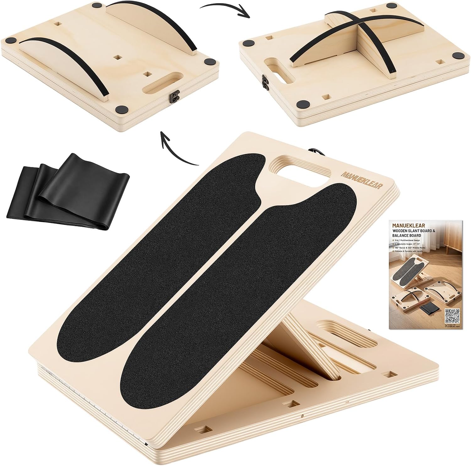 MANUEKLEAR Non-Slip Slant Board