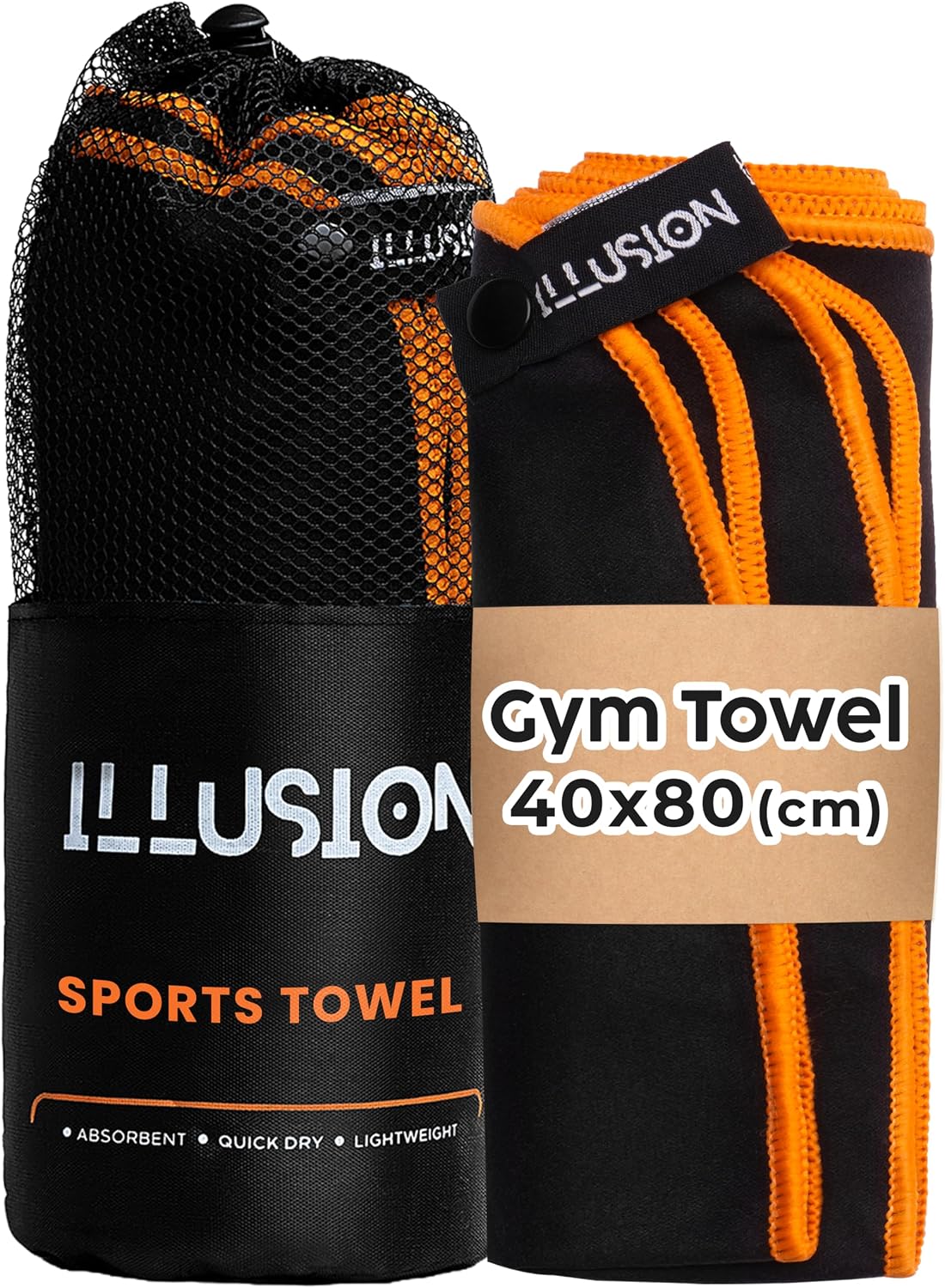 illusion Microfibre Gym Towel