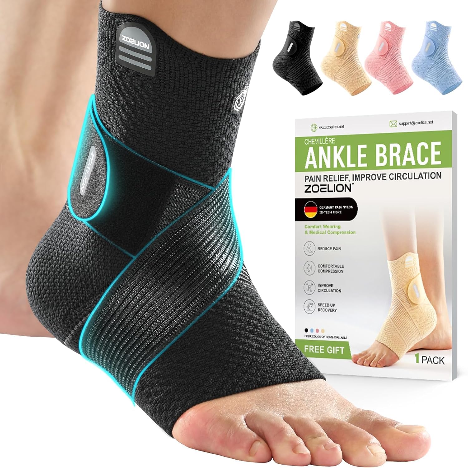 ZOELION Ankle Support Brace