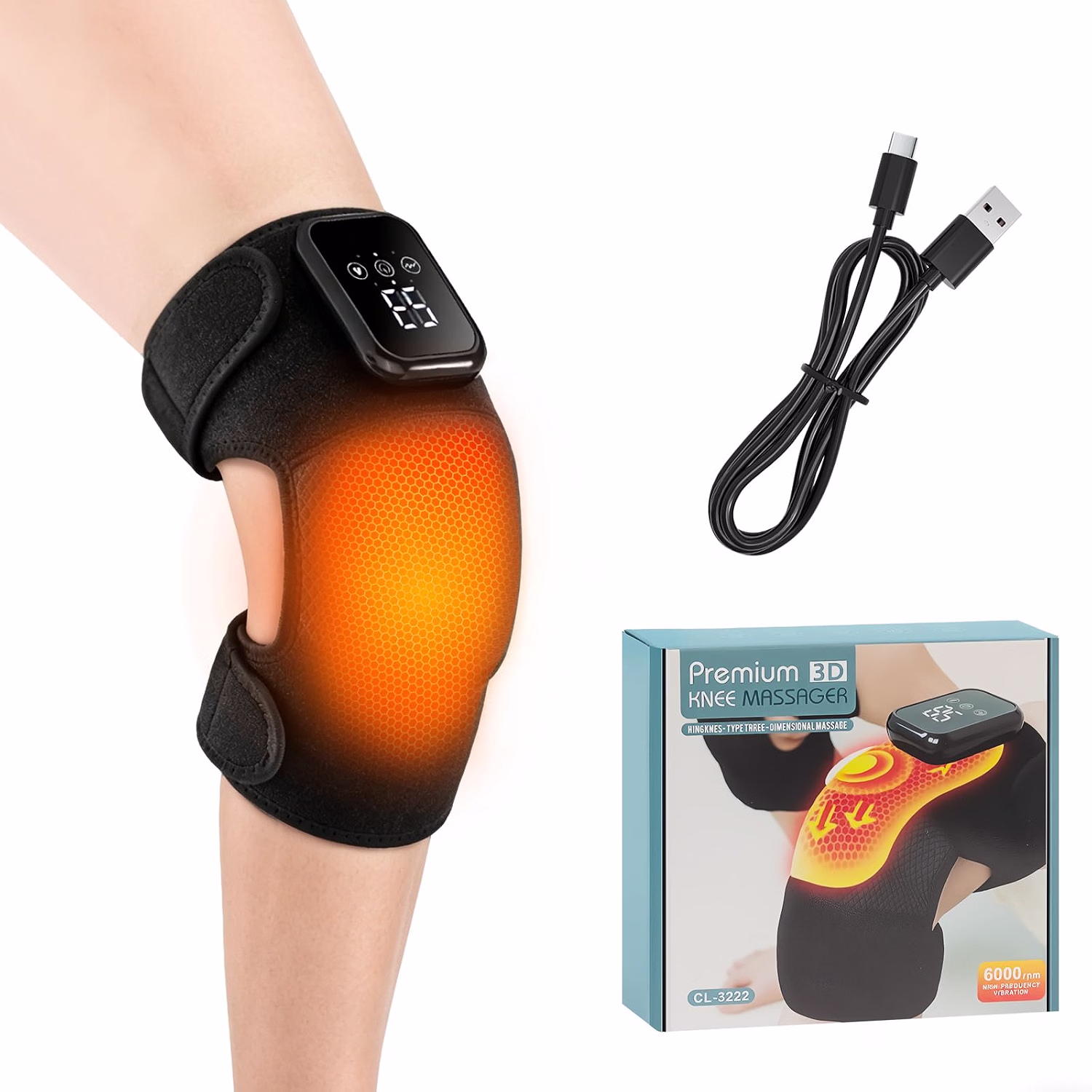 Knee Massager - Heated Knee Massager