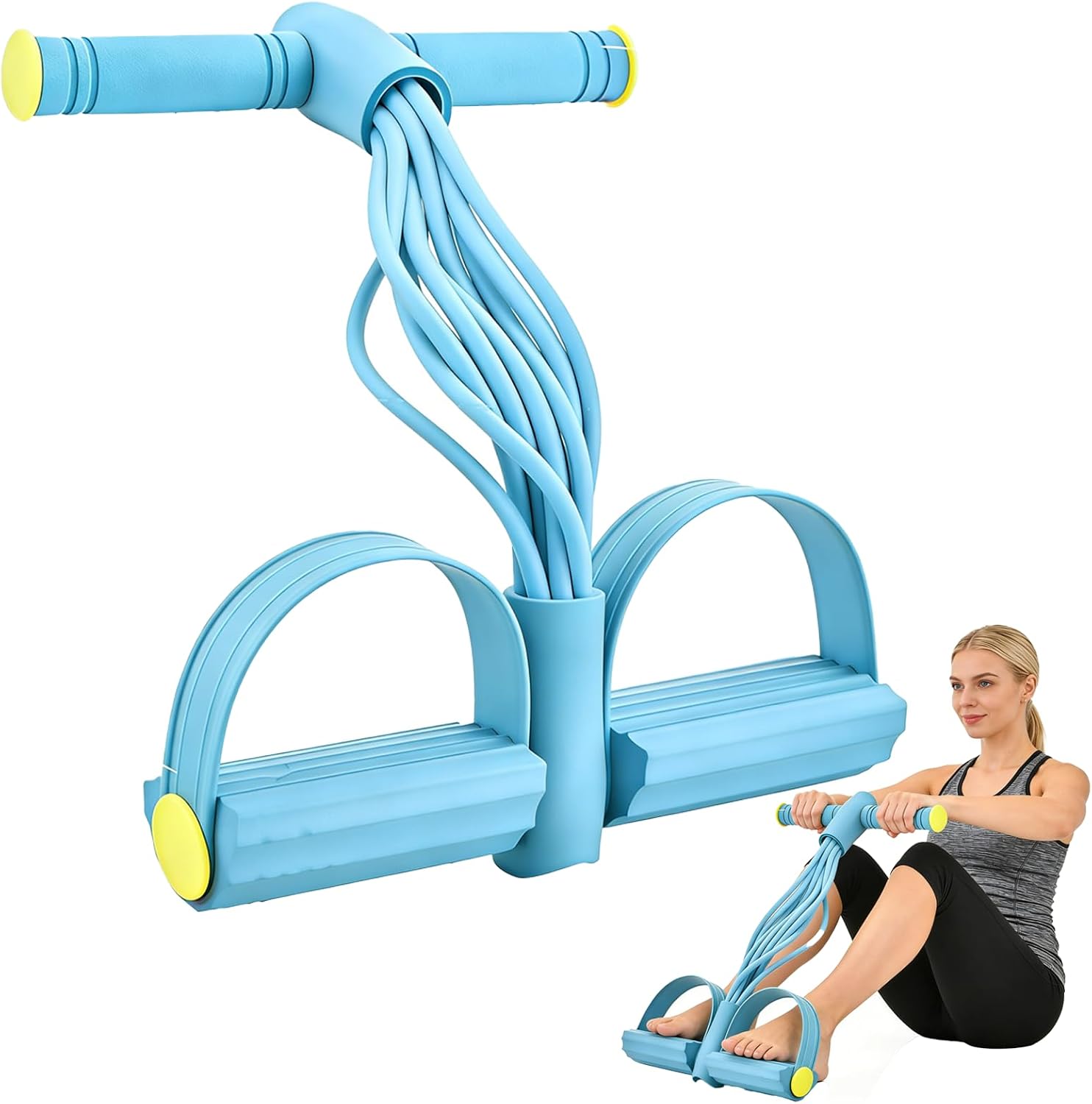 10-Tube Pedal Resistance Band