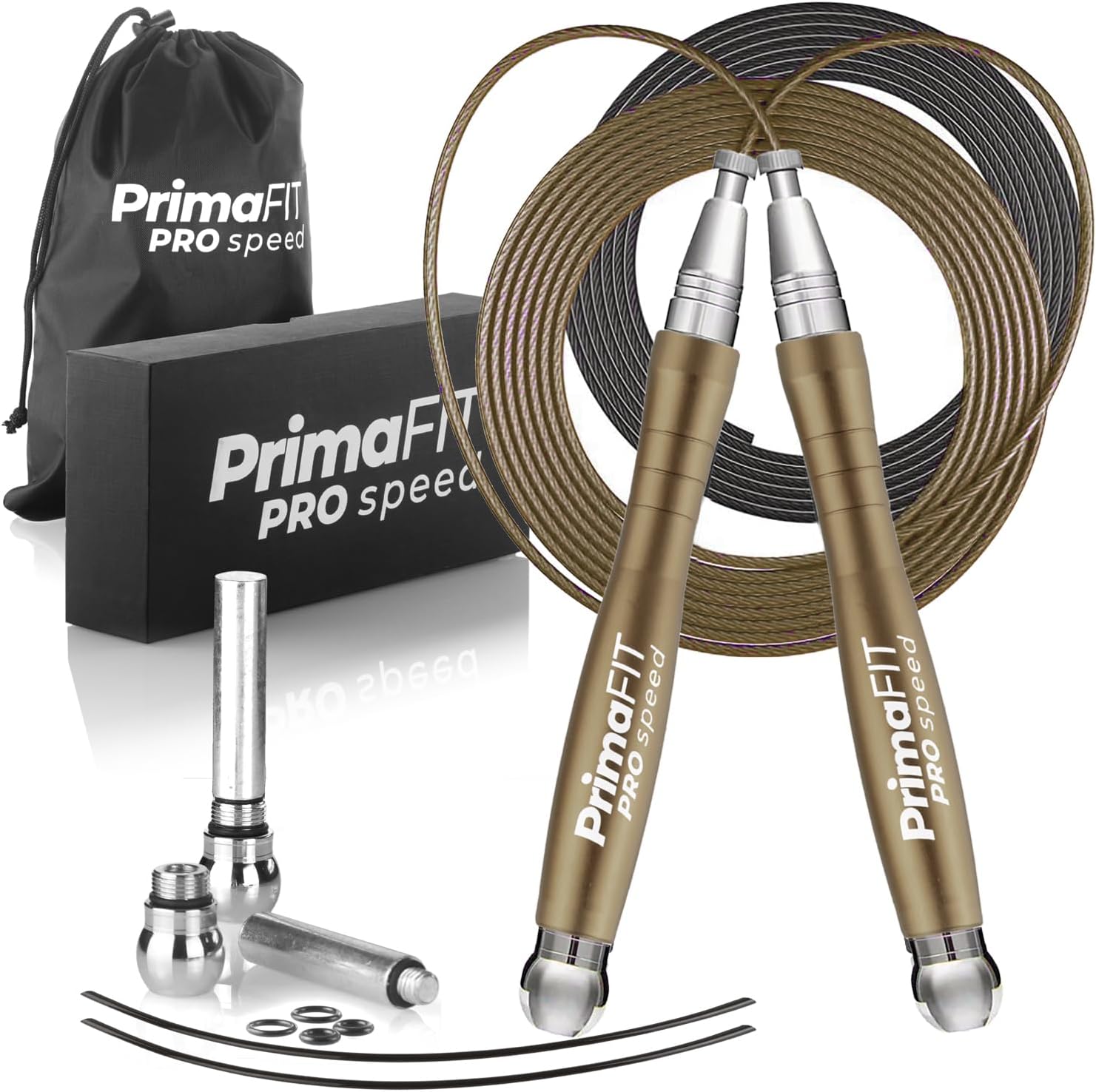PrimaFIT Pro Speed Skipping Rope Adult Fitness
