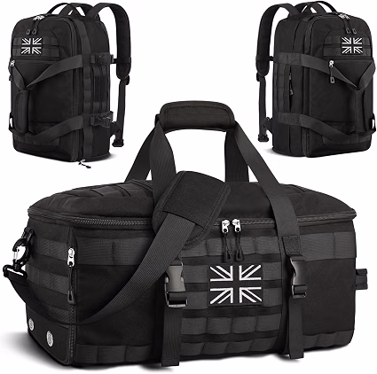 ETRONIK Gym Bag Mens Women, Tactical Duffle Bag