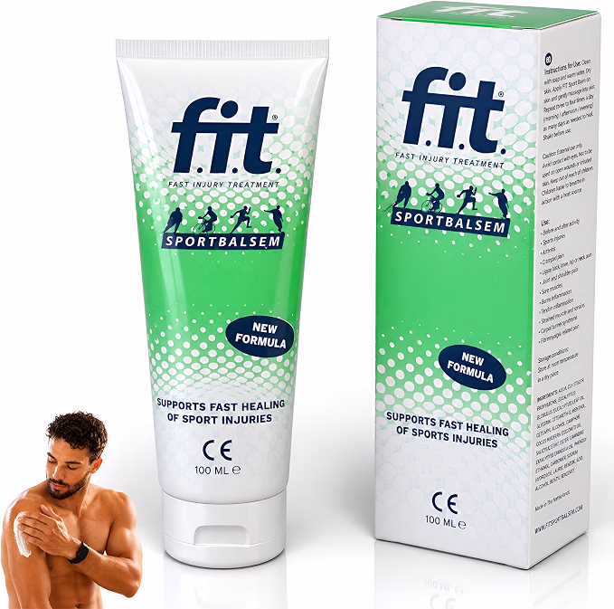 FIT Sports Muscle Rub 100ml - Deep Muscle Pain Relief