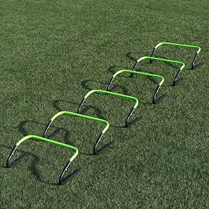 QUICKPLAY Adjustable Speed Hurdles Set